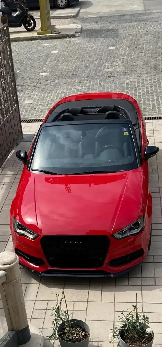 Gebraucht Audi S3 Cabriolet Comfort 300 PS (220 kW) 2015 Rot Cabrio