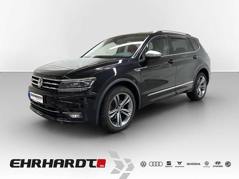 Schwarz Gebraucht 2021 VW Tiguan Allspace Highline SUV | 30.990 € (Fairer Preis) - Bild 1/4