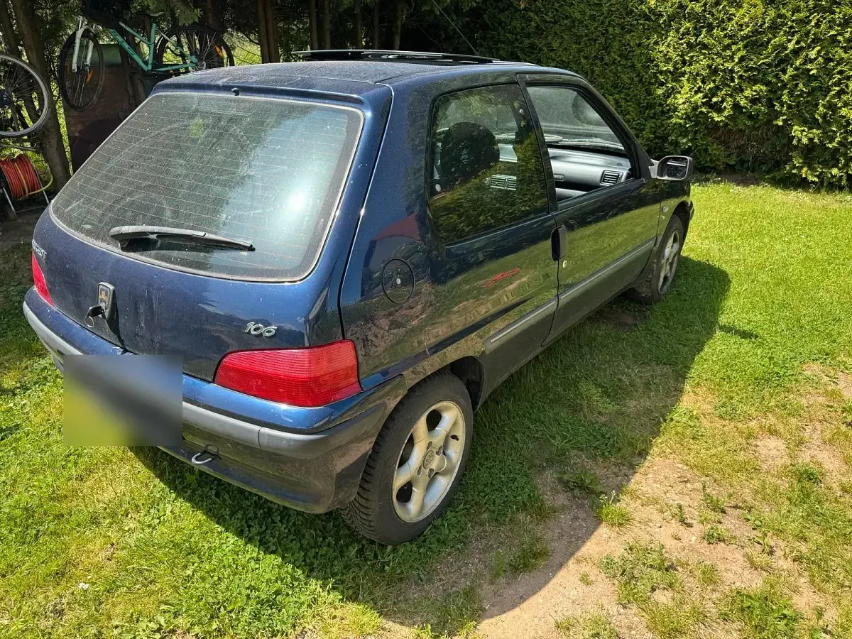 Gebraucht Peugeot 106 60 PS (44 kW) 2002 Blau Kleinwagen