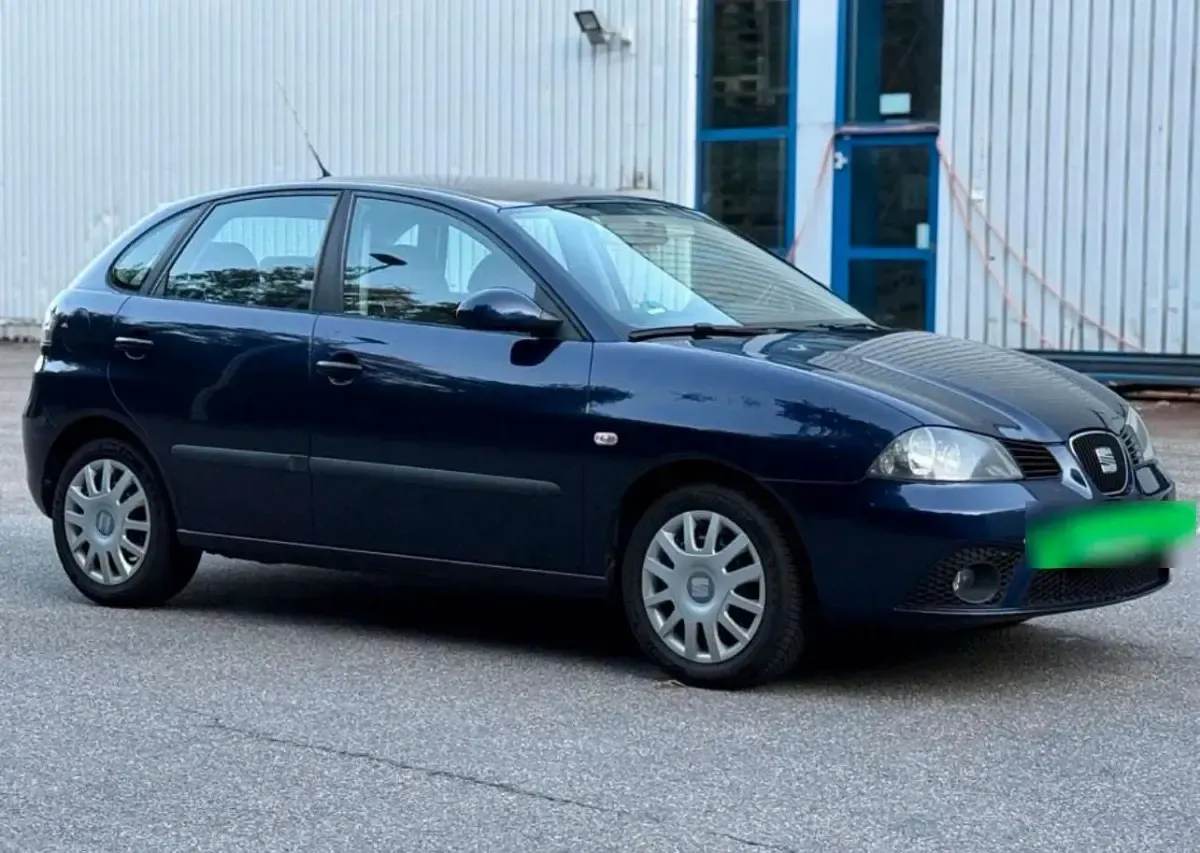 Gebraucht Seat Ibiza 85 PS (62 kW) 2008 Blau Kleinwagen