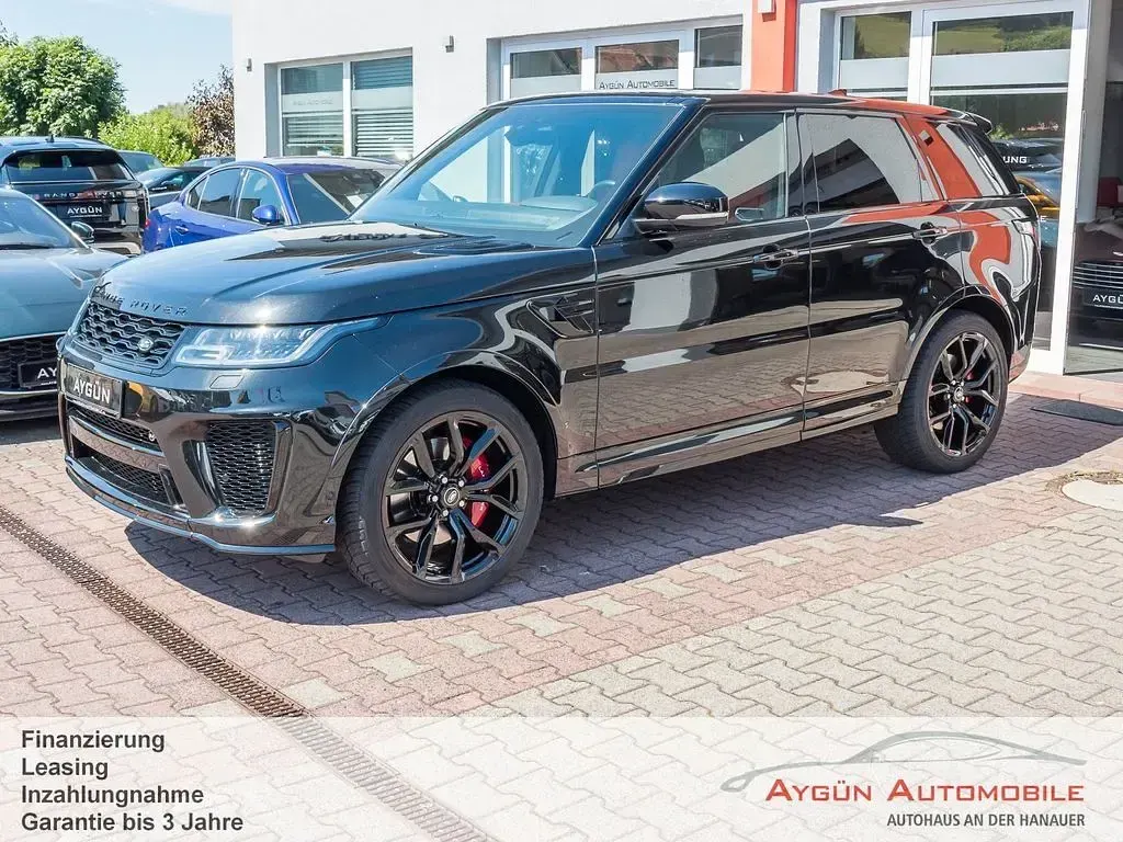 Gebraucht Land Rover Range Rover Sport SVR 575 PS (422 kW) 2022 Schwarz SUV