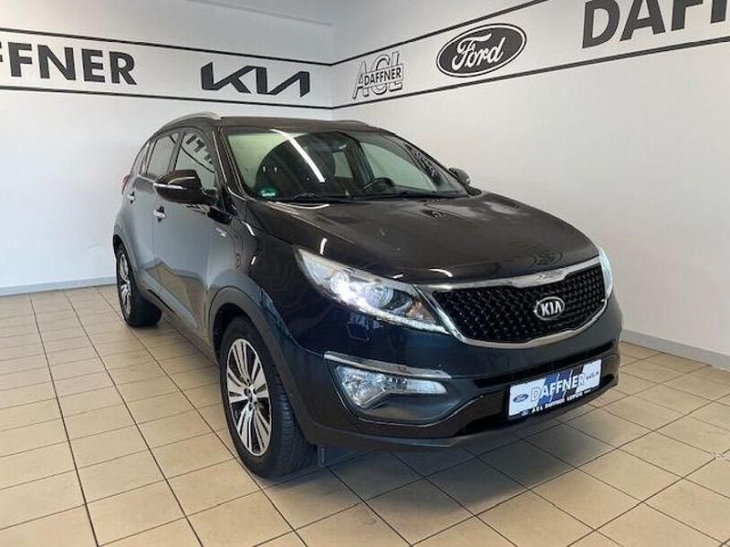 Schwarz Gebraucht 2016 Kia Sportage Platinum Edition SUV | 10.890 € (Superpreis) - Bild 1/4