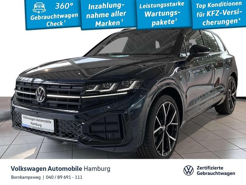 D6 meloe blue kristalleffekt Gebraucht 2024 VW Touareg R-line SUV | 97.888 € - Bild 1/3