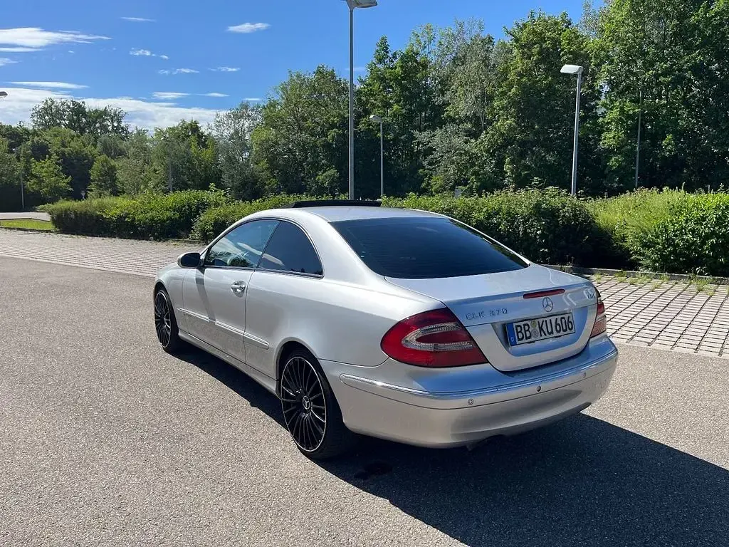 Gebraucht Mercedes CLK270 Elegance 170 PS (125 kW) 2003 Silber Coupé