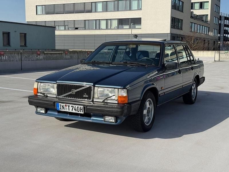 Gebraucht Volvo 740 113 PS (83 kW) 1989 Blau Limousine