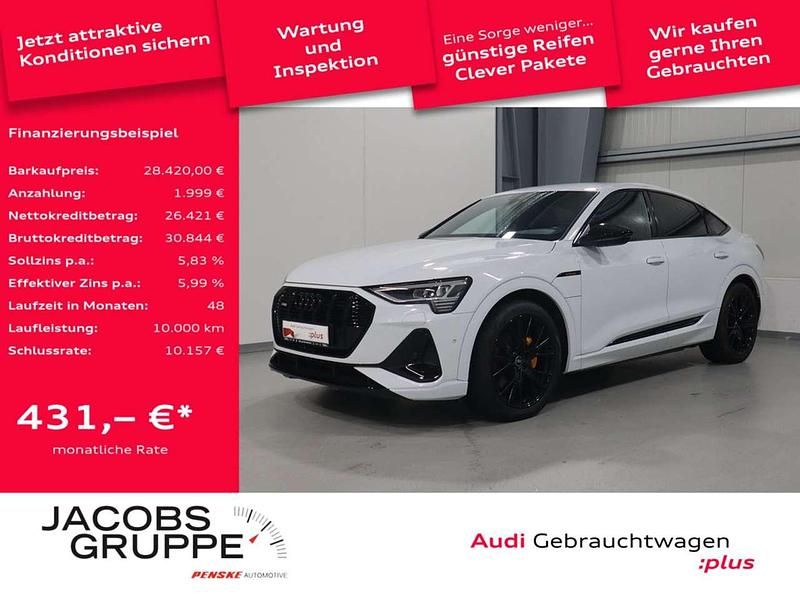 Gebraucht Audi e-tron S-Line 230 kW (313 PS) 2022 Weiß SUV
