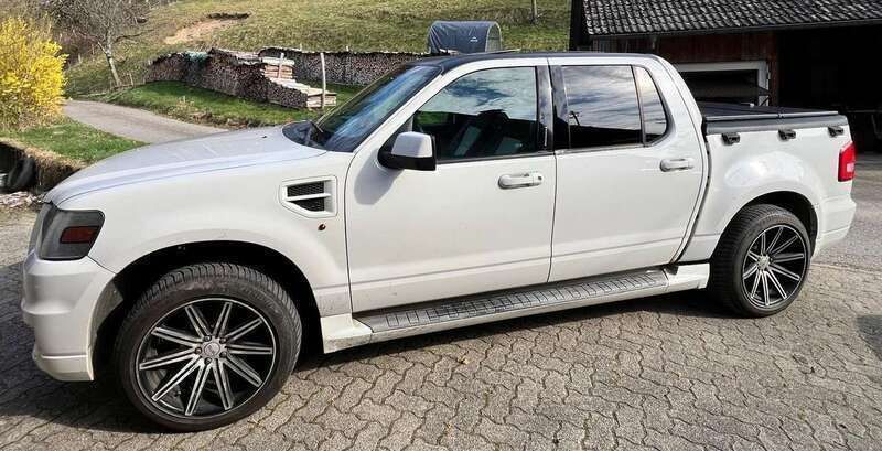 Weiß Gebraucht 2008 Ford Sport Trac Sport Abholung | 14.800 € - Bild 1/4