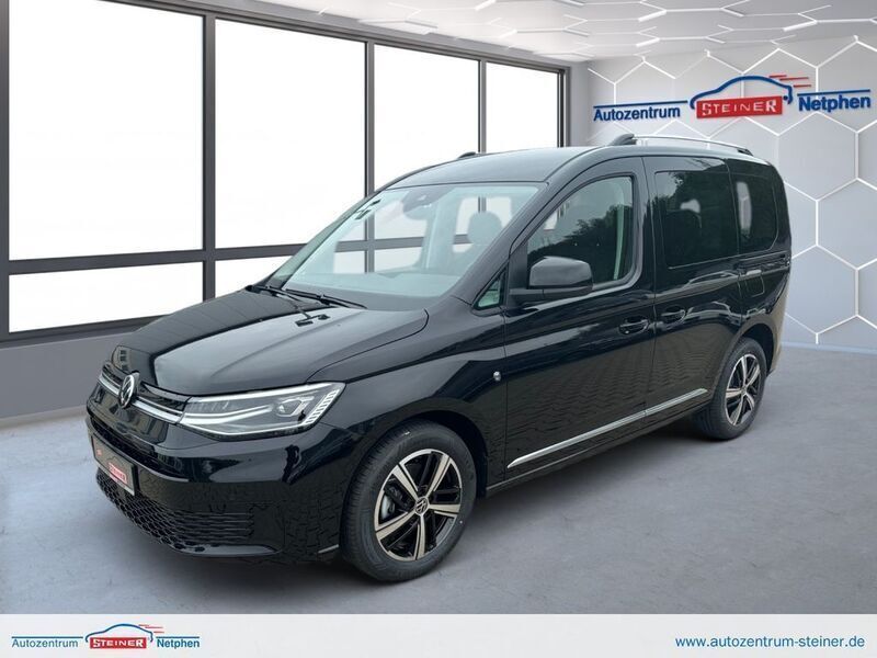 Deep black (schwarz) Neu 2025 VW Caddy Style Van / Kleinbus | 38.350 € (Fairer Preis) - Bild 1/4