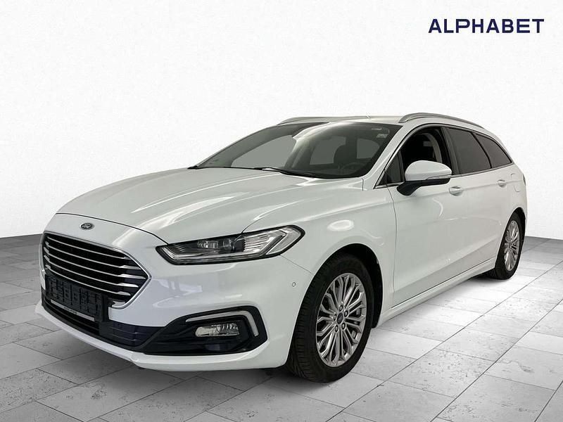 Frostweiß Gebraucht 2021 Ford Mondeo Titanium Kombi | 15.490 € (Guter Preis) - Bild 1/4
