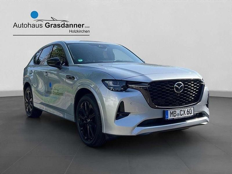 Silber Gebraucht 2025 Mazda CX-60 Homura-Line SUV | 55.965 € (Etwas zu teuer) - Bild 1/3