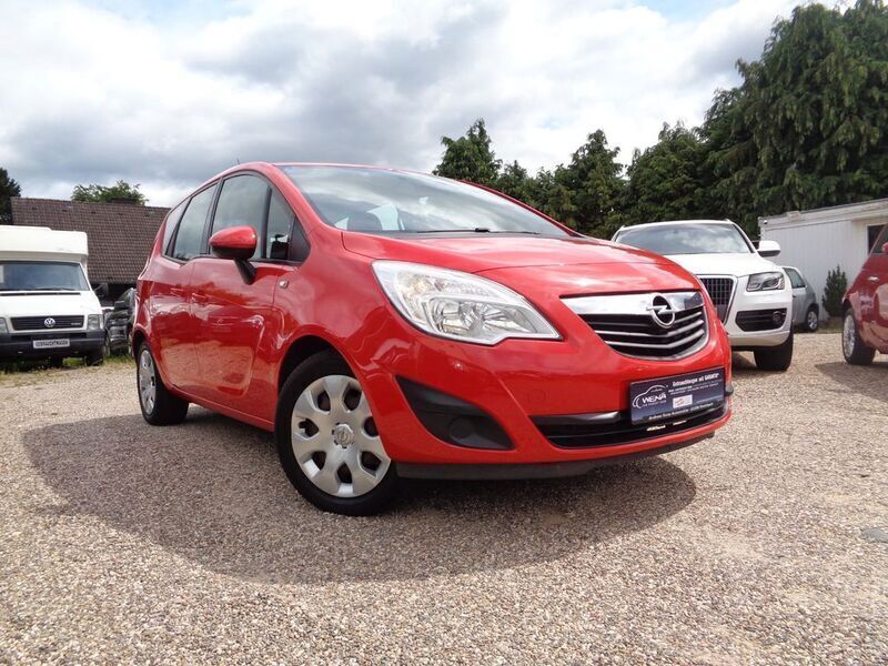 Rot Gebraucht 2010 Opel Meriva Edition Van / Kleinbus | 5.250 € (Etwas zu teuer) - Bild 1/4