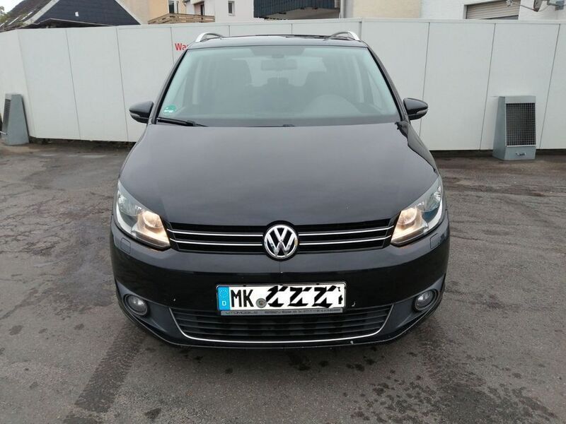 Schwarz Gebraucht 2012 VW Touran Highline Van / Kleinbus | 8.500 € (Fairer Preis) - Bild 1/4