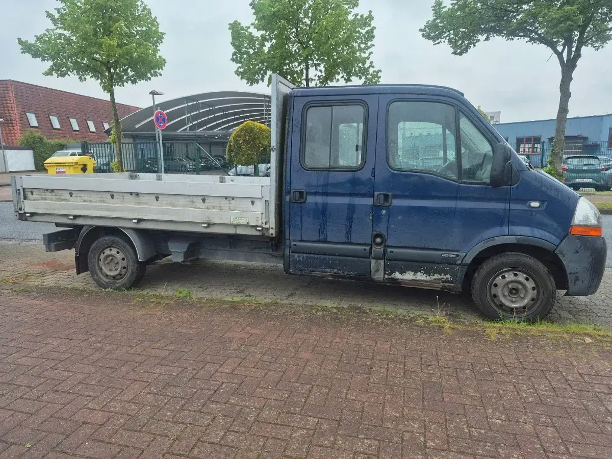 Gebraucht Renault Master 130 PS (95 kW) 2008 Blau Van / Kleinbus