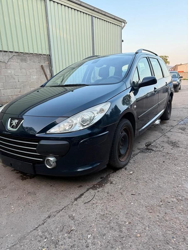 Blau Gebraucht 2008 Peugeot 307 Kombi | 699 € - Bild 1/4