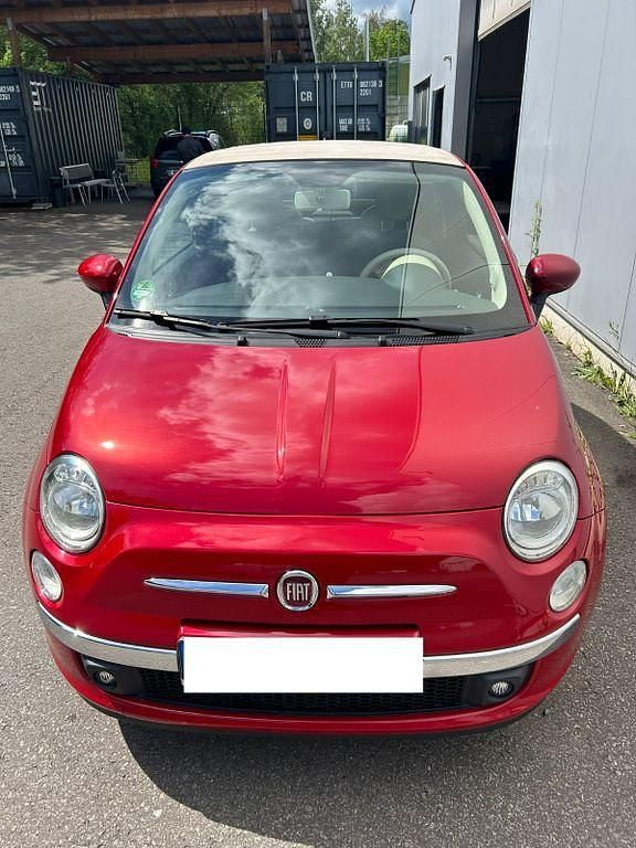 Rot Gebraucht 2009 Fiat 500C Lounge Cabrio | 4.000 € (Fairer Preis) - Bild 1/4