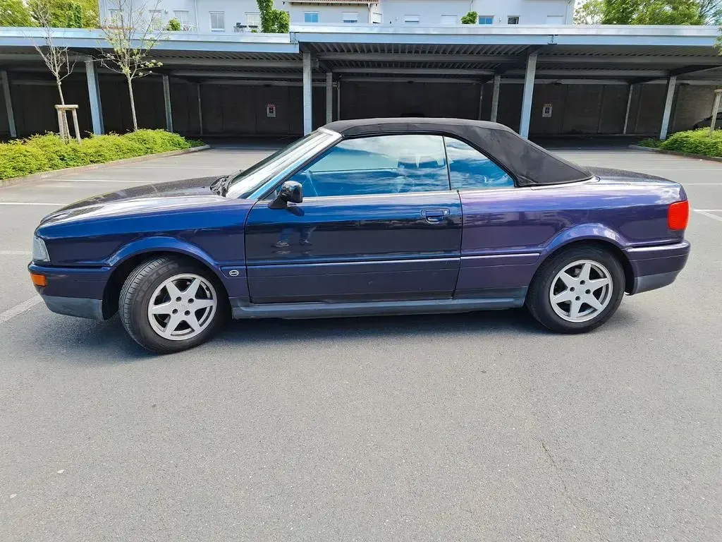 Gebraucht Audi Cabriolet 116 PS (85 kW) 1995 Violet Cabrio