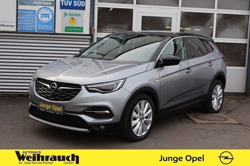 Kontrast grau/schwarz Gebraucht 2021 Opel Grandland X Ultimate SUV | 22.995 € (Fairer Preis) - Bild 1/4
