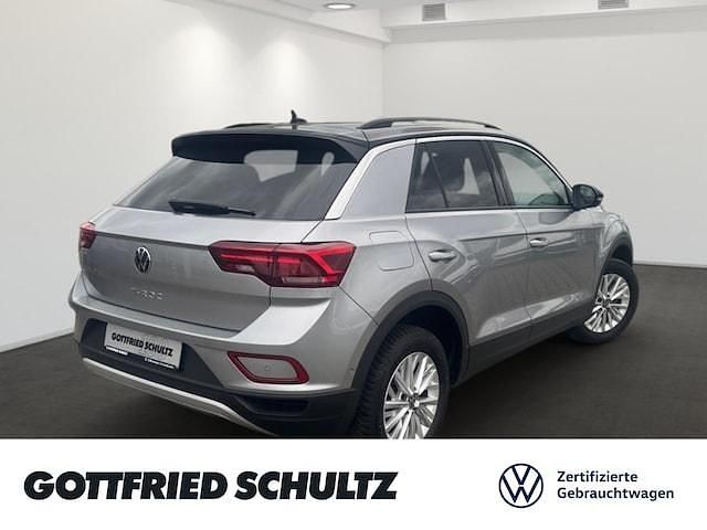 Gebraucht VW T-Roc Life 110 PS (80 kW) 2023 Silber SUV