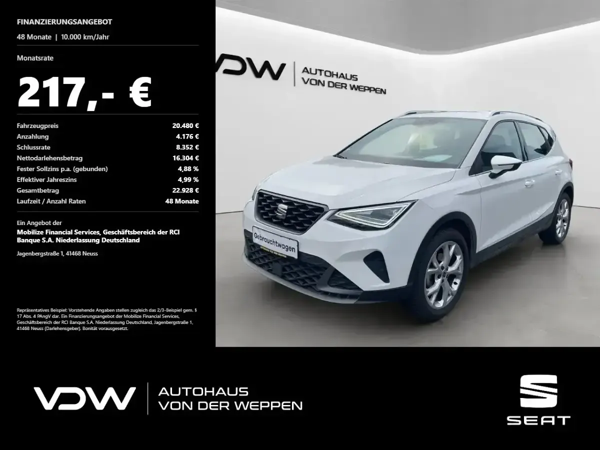 Gebraucht Seat Arona FR 116 PS (85 kW) 2024 SUV