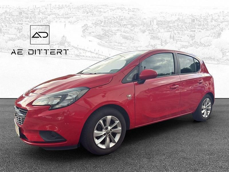 Rot Gebraucht 2017 Opel Corsa Active Kleinwagen | 8.690 € (Fairer Preis) - Bild 1/4