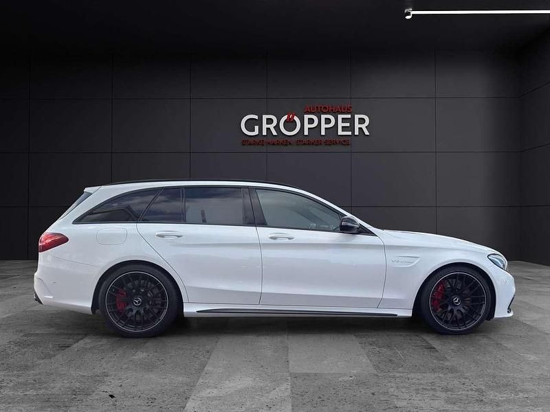 Gebraucht Mercedes C63S AMG AMG 510 PS (375 kW) 2017 Polarweiss  unilack Kombi