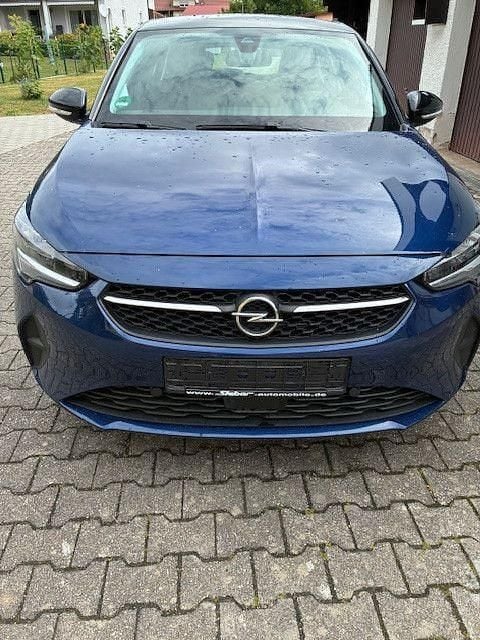 Blau Gebraucht 2021 Opel Corsa-e Edition Kleinwagen | 11.500 € (Superpreis) - Bild 1/4