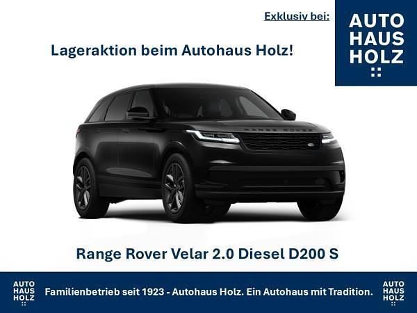 Schwarz (santorini black) Neu 2025 Land Rover Range Rover Velar Black Edition SUV | 69.990 € (Superpreis) - Bild 1/4