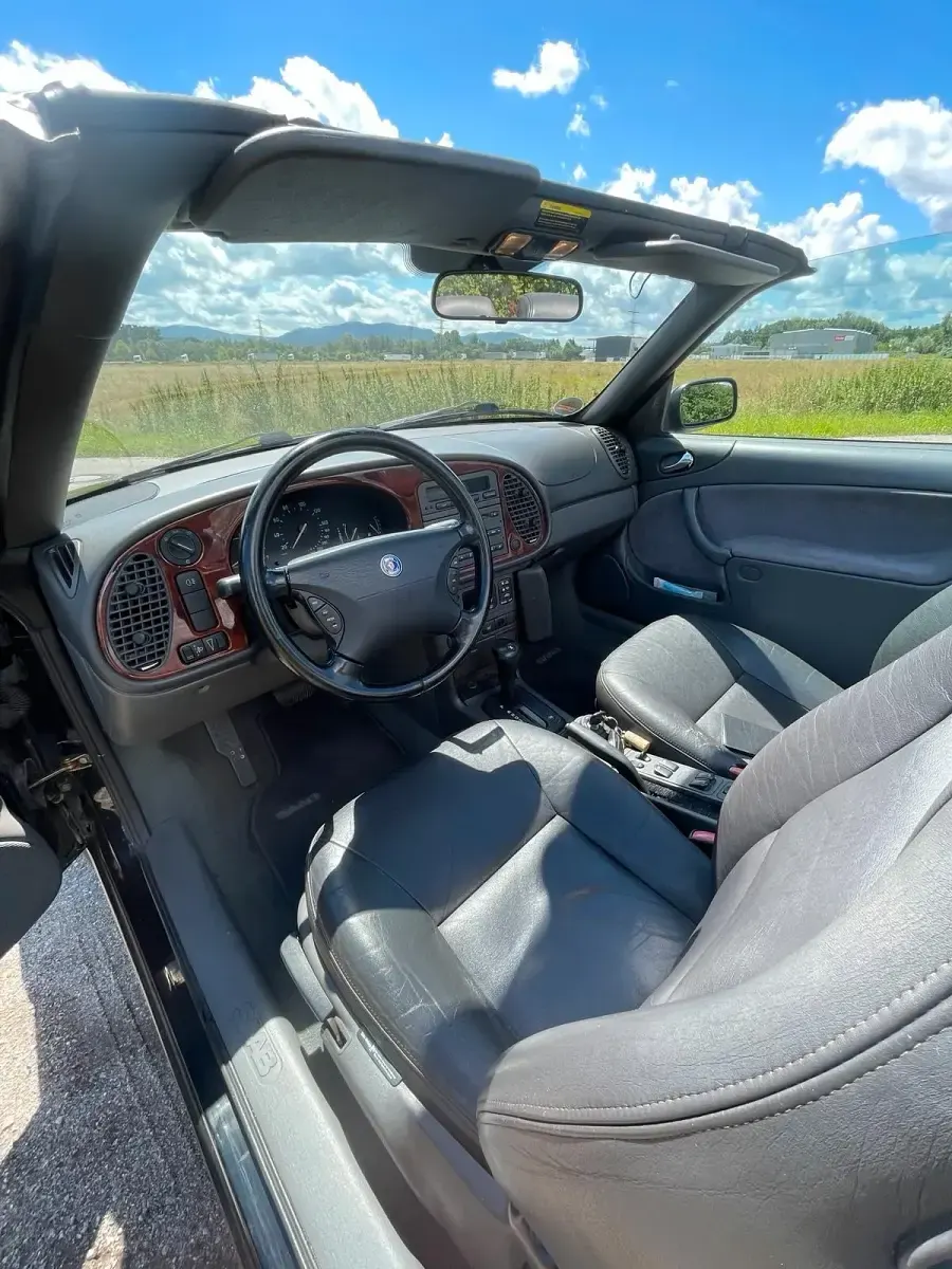 Gebraucht Saab 9-3 130 PS (95 kW) 2000 Schwarz Cabrio
