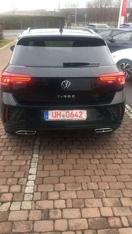 Gebraucht VW T-Roc R-line 150 PS (110 kW) 2022 Schwarz SUV