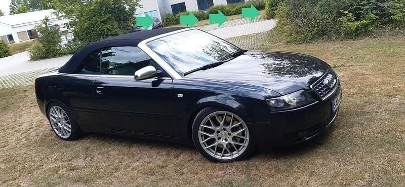 Schwarz Gebraucht 2004 Audi S4 Cabriolet Cabrio | 14.900 € - Bild 1/4