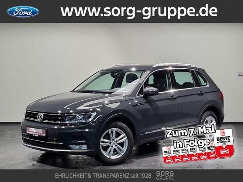 Grau, uranograu Gebraucht 2016 VW Tiguan Highline SUV | 19.480 € (Etwas zu teuer) - Bild 1/4