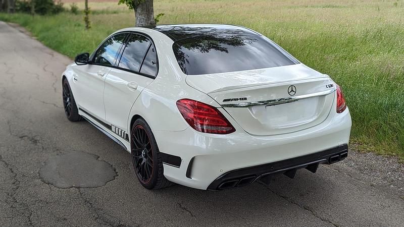 Gebraucht Mercedes C63 AMG 2017 Weiß Limousine