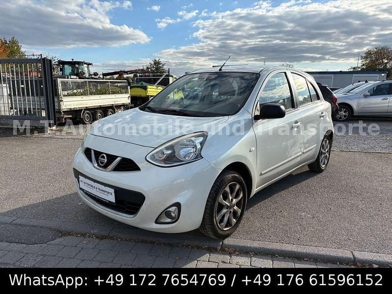 Weiß Gebraucht 2014 Nissan Micra Acenta Kleinwagen | 2.500 € (Superpreis) - Bild 1/4