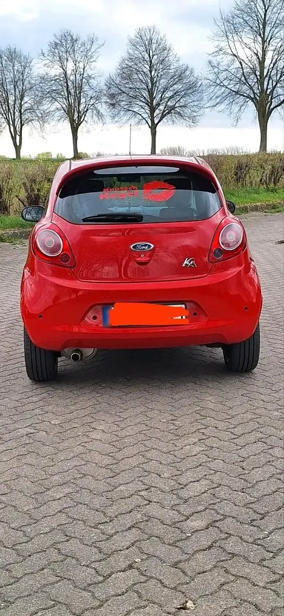 Second-hand Ford Ka Limited 70 CP (51 kW) 2014 Roșu Hatchback