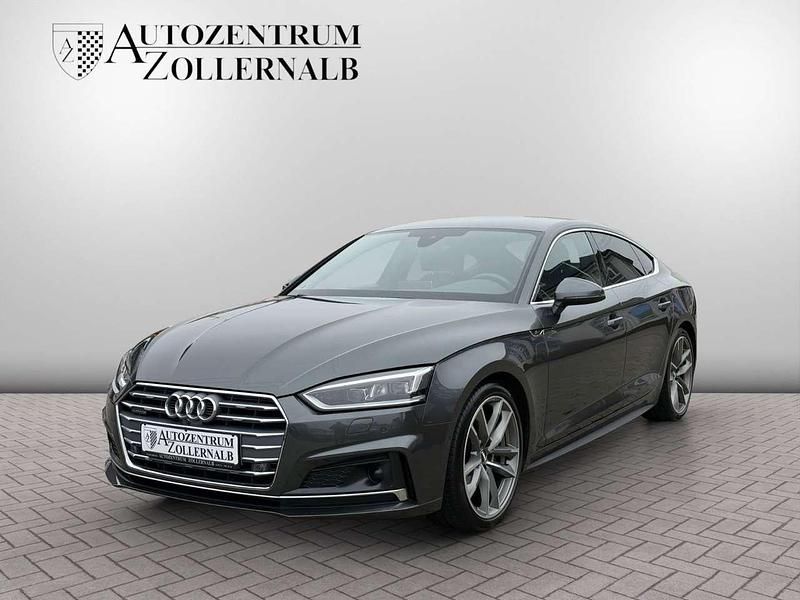 Daytonagrau perleffekt Gebraucht 2019 Audi A5 S-Line Coupé | 23.490 € (Guter Preis) - Bild 1/4