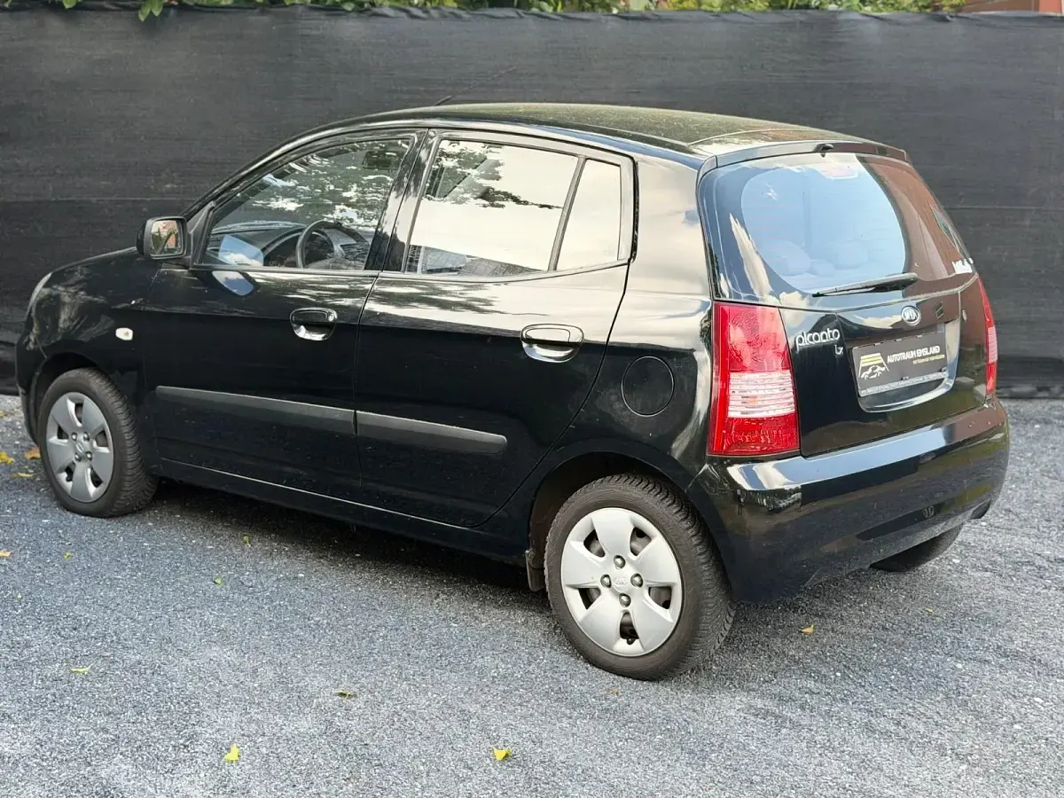 Gebraucht Kia Picanto 65 PS (47 kW) 2005 Schwarz Kleinwagen