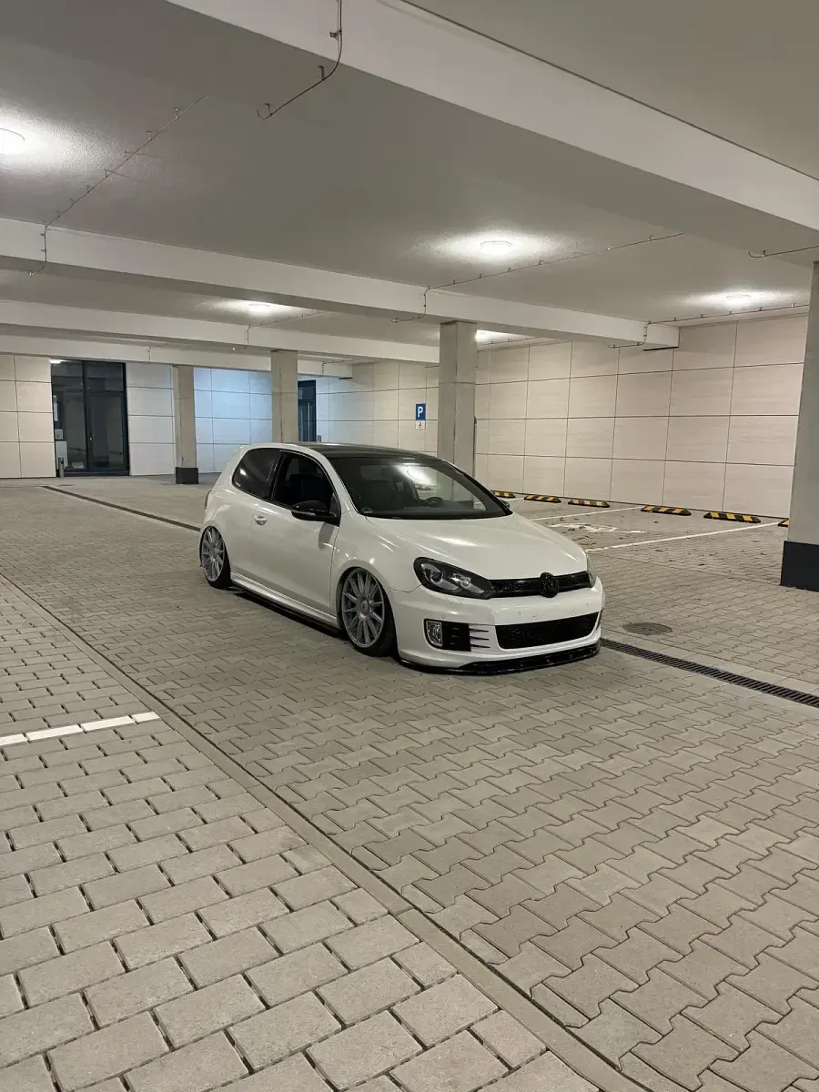 Gebraucht VW Golf VI GTI 211 PS (155 kW) 2009 Weiß Kleinwagen