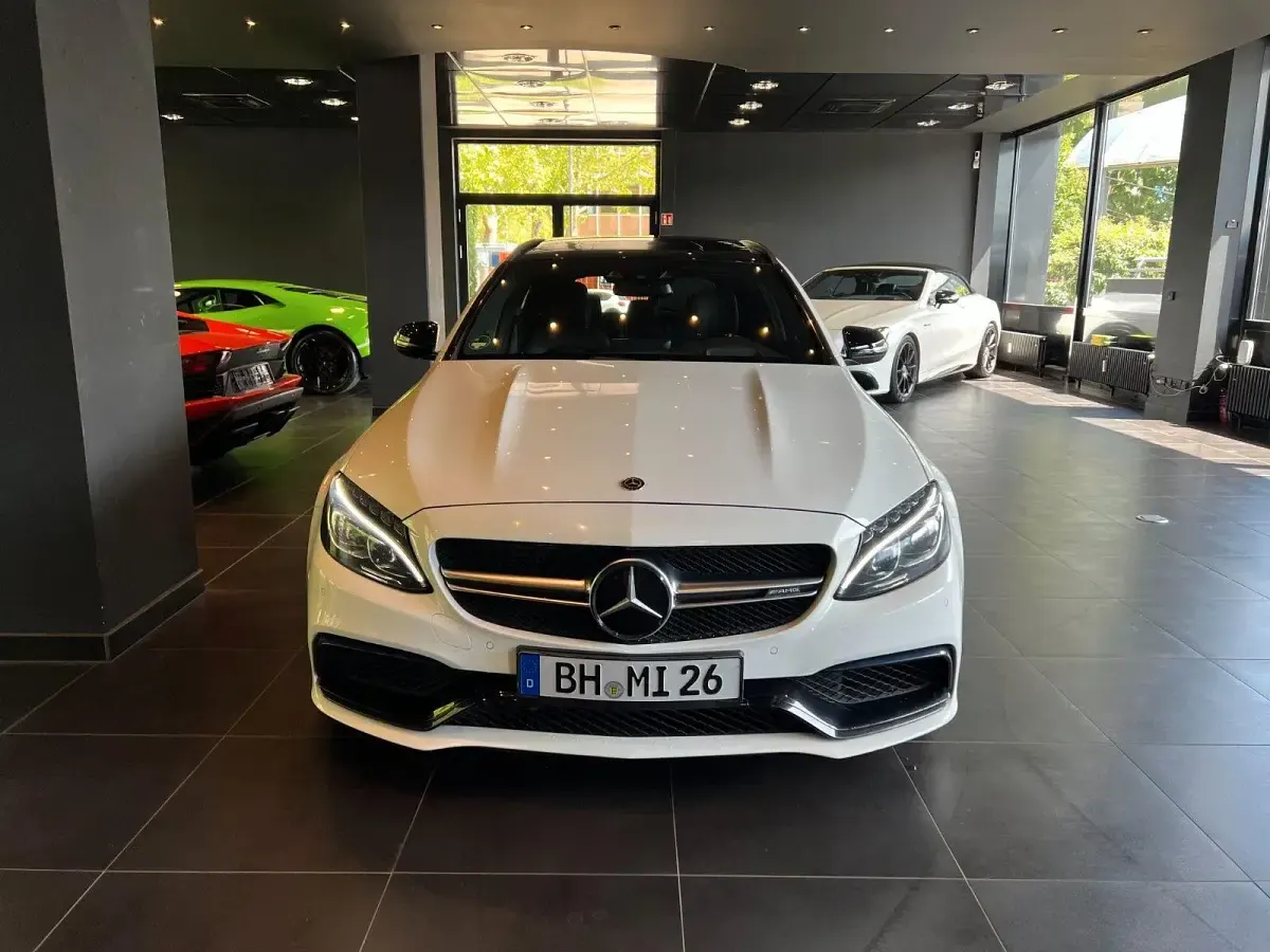 Gebraucht Mercedes C63S AMG AMG 510 PS (375 kW) 2018 Weiß Kombi