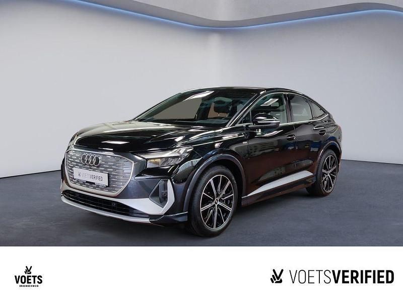 Mythosschwarz metallic Gebraucht 2022 Audi Q4 Sportback e-tron Performance SUV | 31.950 € (Superpreis) - Bild 1/4