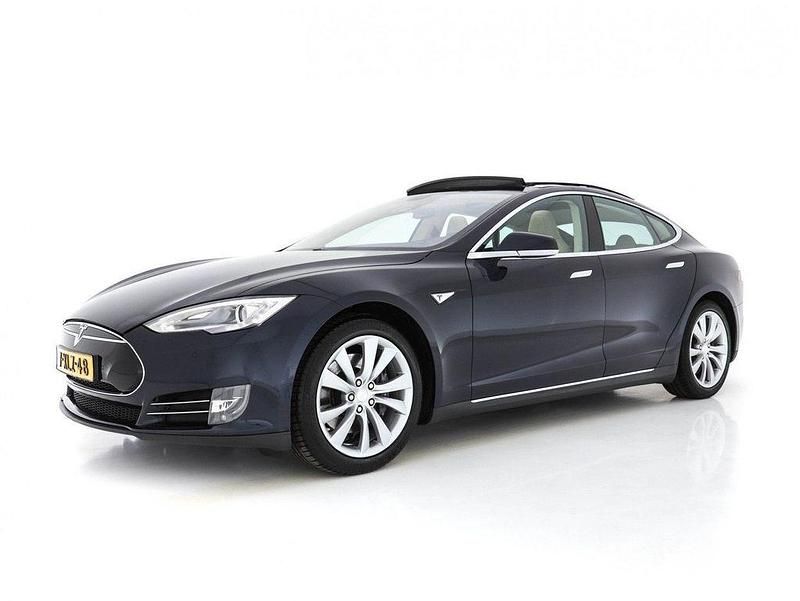 Gebraucht Tesla Model S 270 kW (368 PS) 2014 Blau Kleinwagen