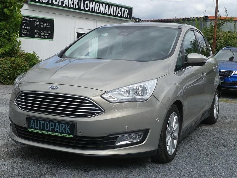 Silber Gebraucht 2016 Ford C-MAX Titanium Van / Kleinbus | 8.790 € (Guter Preis) - Bild 1/4