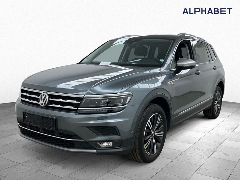 Grau Gebraucht 2020 VW Tiguan Allspace Highline SUV | 28.090 € (Superpreis) - Bild 1/4