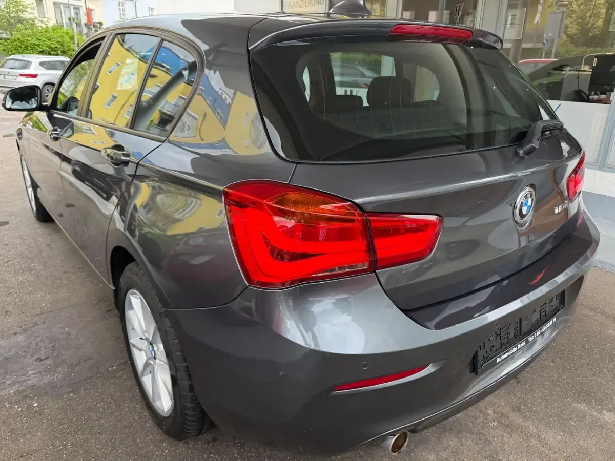 Gebraucht BMW 116 Advantage 116 PS (85 kW) 2016 Grau Kleinwagen