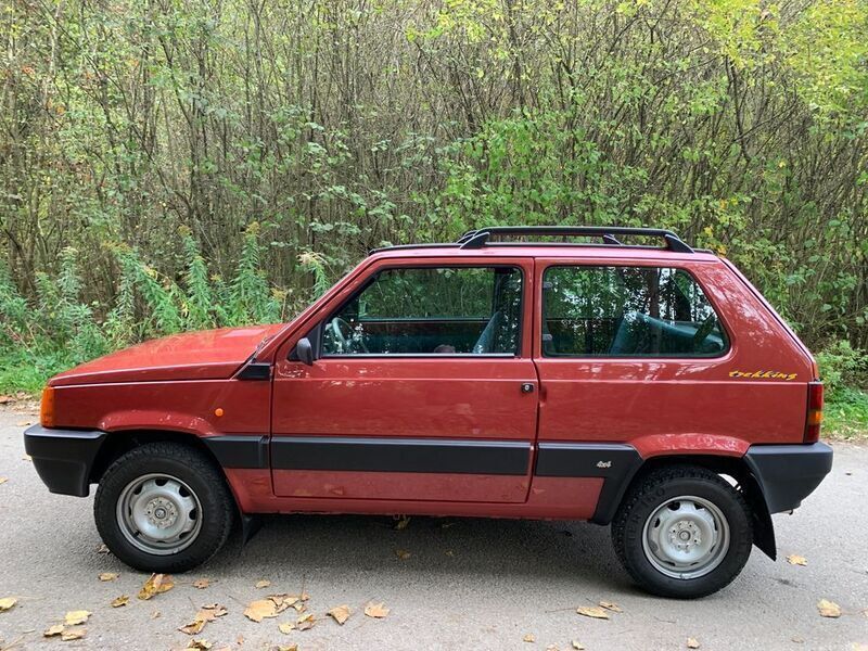 Gebraucht Fiat Panda 4x4 Trekking 54 PS (39 kW) 2000 Rot Kleinwagen
