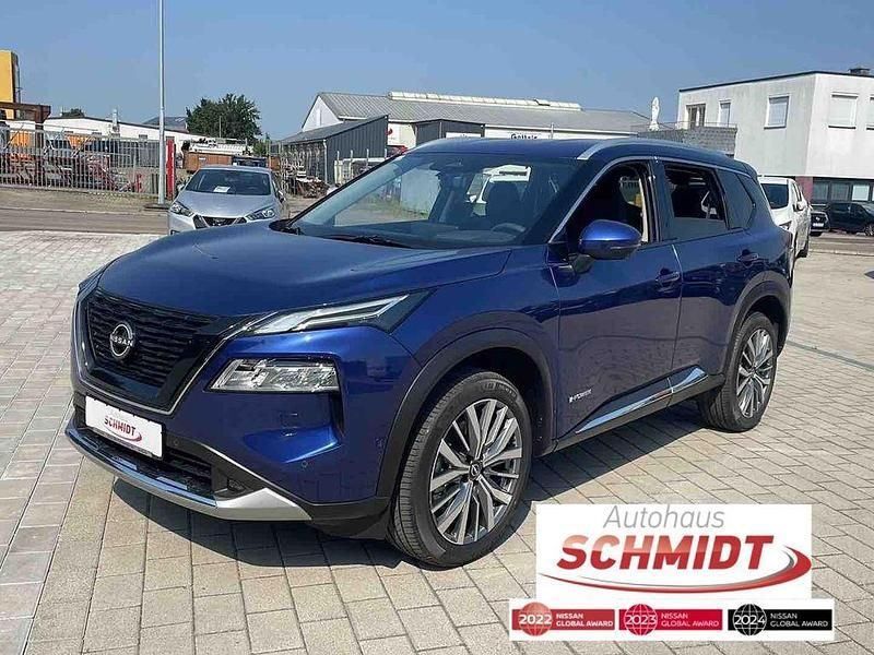 Blau Neu 2025 Nissan X-Trail Tekna SUV | 45.490 € - Bild 1/4