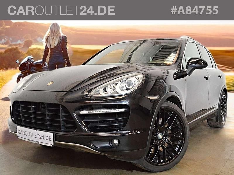 Tiefschwarz Gebraucht 2010 Porsche Cayenne SUV | 24.480 € (Fairer Preis) - Bild 1/4
