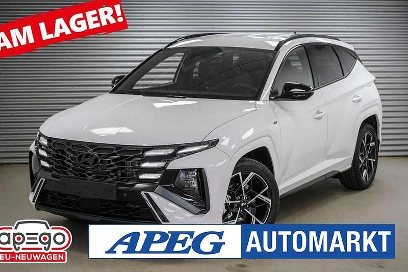 Atlas white Neu 2025 Hyundai Tucson N Line SUV | 34.590 € (Guter Preis) - Bild 1/4
