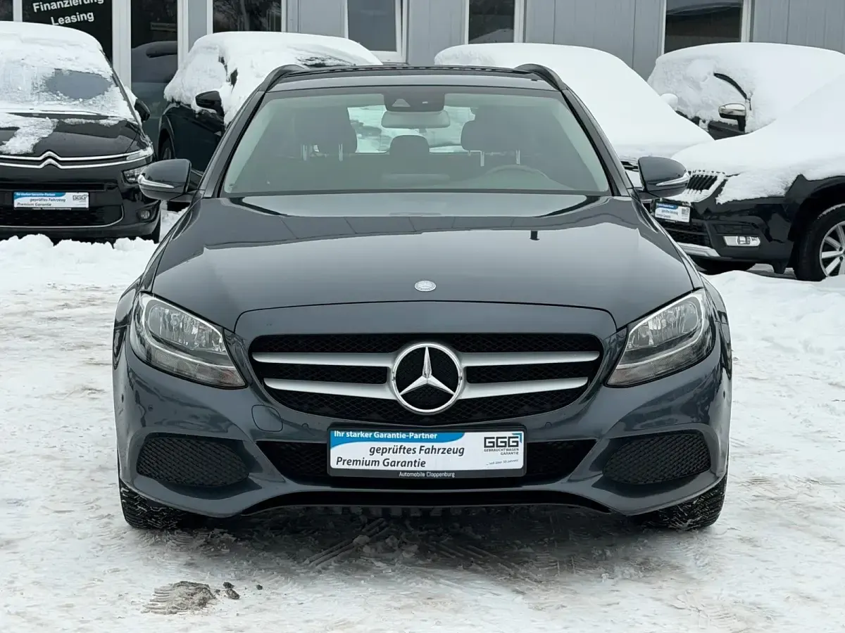 Gebraucht Mercedes C200 136 PS (100 kW) 2015 Grau Kombi