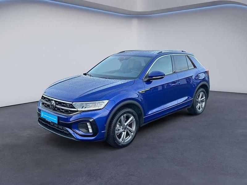 Blau Gebraucht 2025 VW T-Roc R-line SUV | 31.860 € (Superpreis) - Bild 1/4