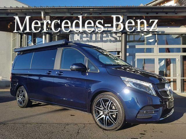 Cavansitblau metallic (metallic) Gebraucht 2022 Mercedes V300 Marco Polo Van / Kleinbus | 71.890 € (Fairer Preis) - Bild 1/4